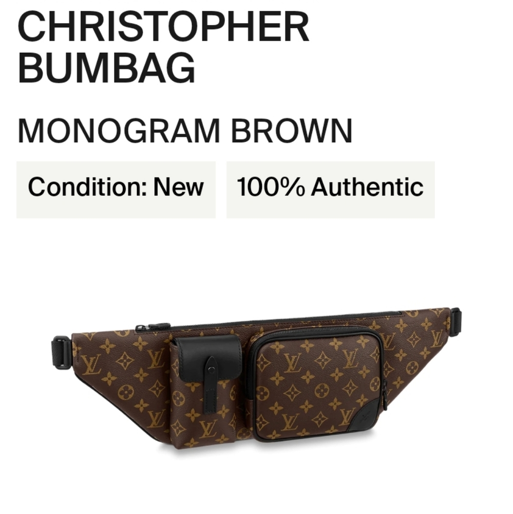 Louis vuitton Christopher bumbag DEADSTOCK